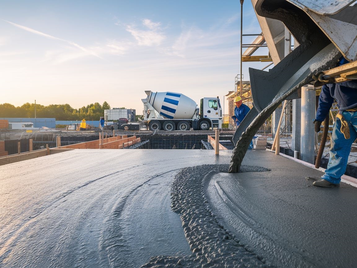 Fundamenty z betonu chudziaka